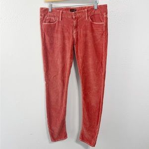 Mother jeans The Looker Little Bit Country Corduroy size 30